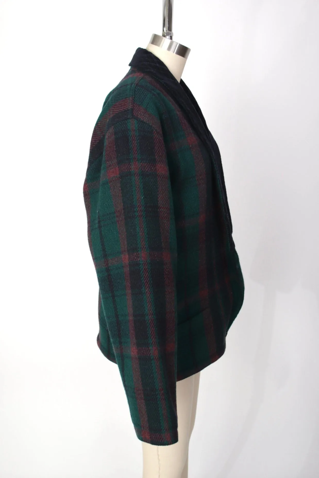 1980s Gianni Versace Wool Tartan Jacket