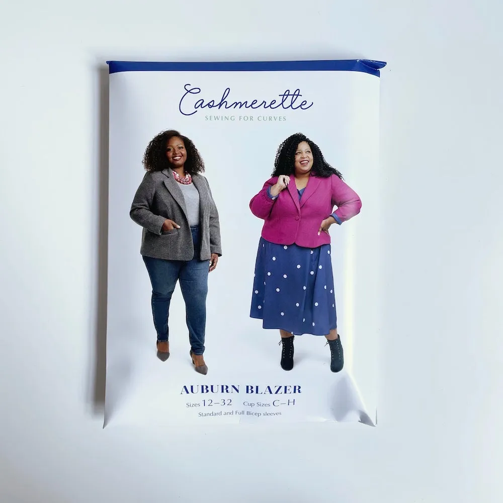 Cashmerette Patterns : Auburn Blazer