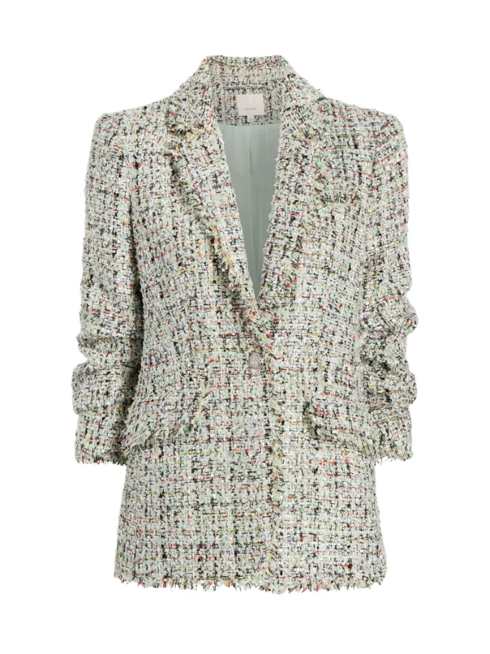 Cinq à Sept Anya Boucle Khloe Blazer in Patina Multi