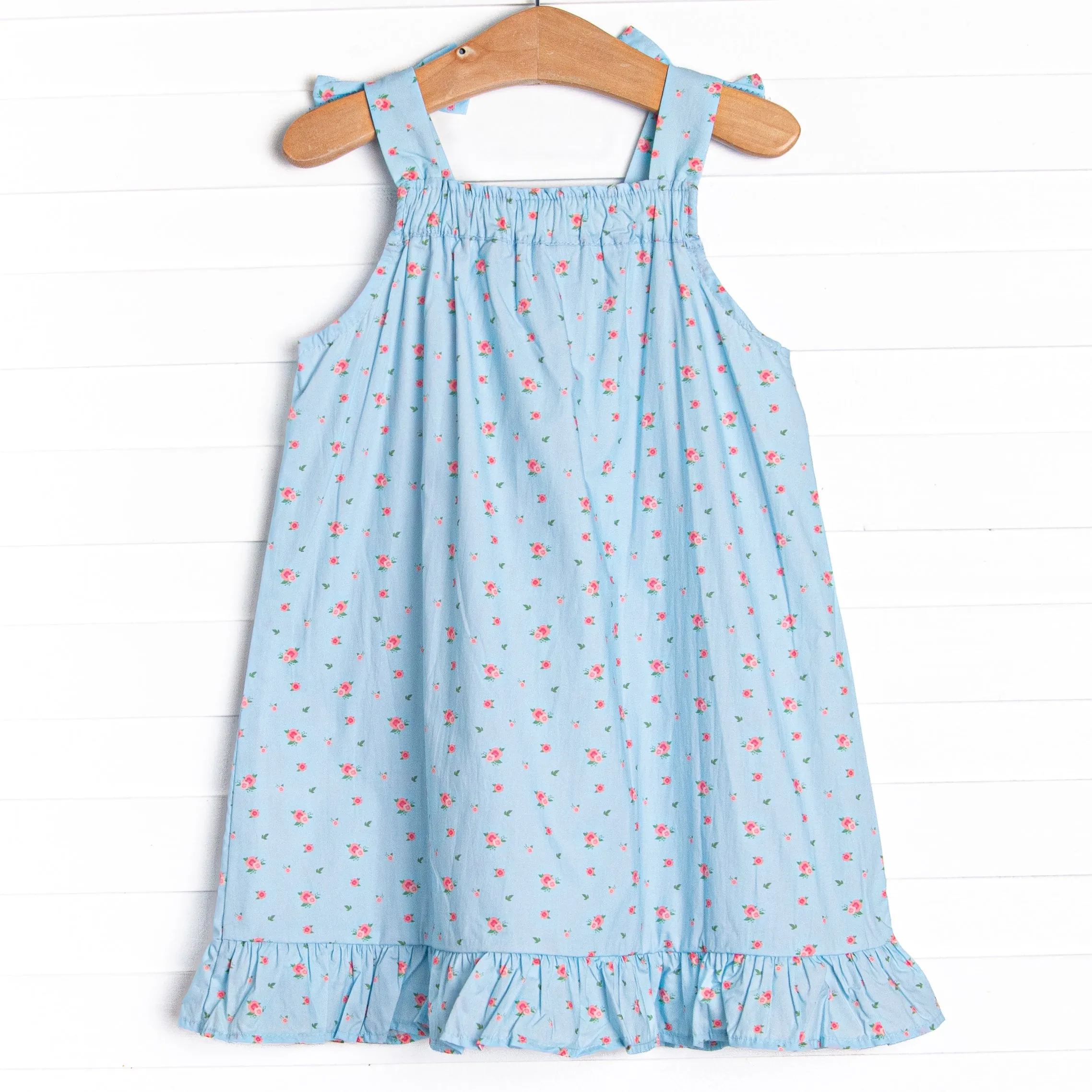 Early Bird Breeze Dress, Blue