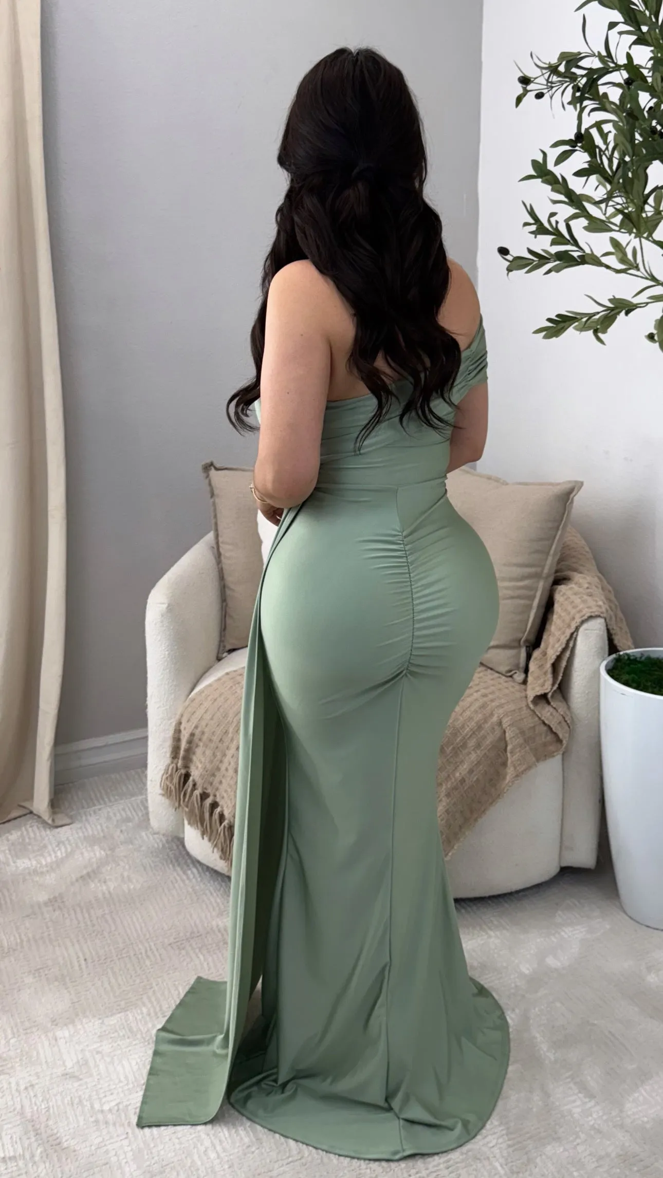 FAITHFUL SAGE DRESS