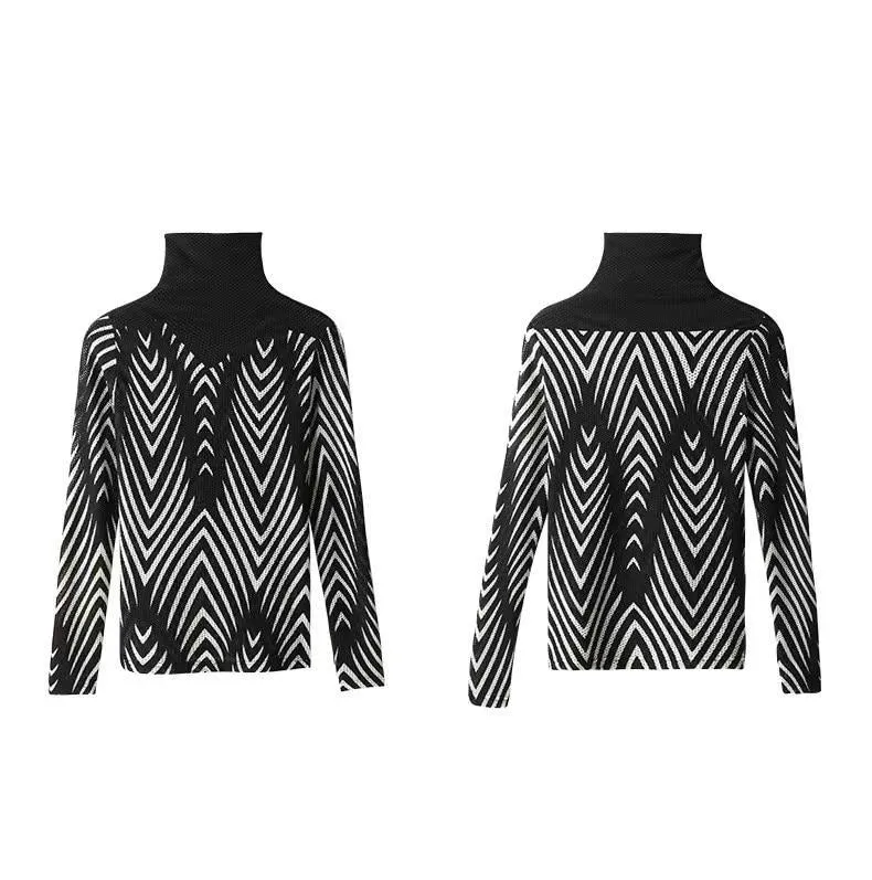 Long-sleeved T-shirt women 2022 spring new tops turtleneck