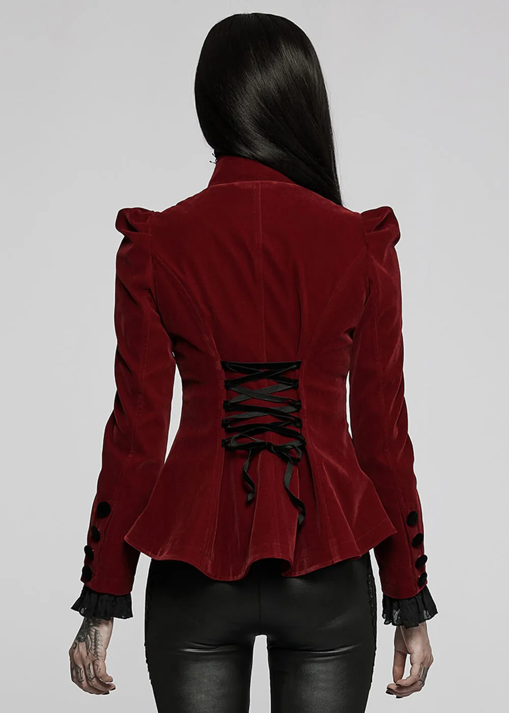 Punk Rave Pending The Moonlight Jacket Red