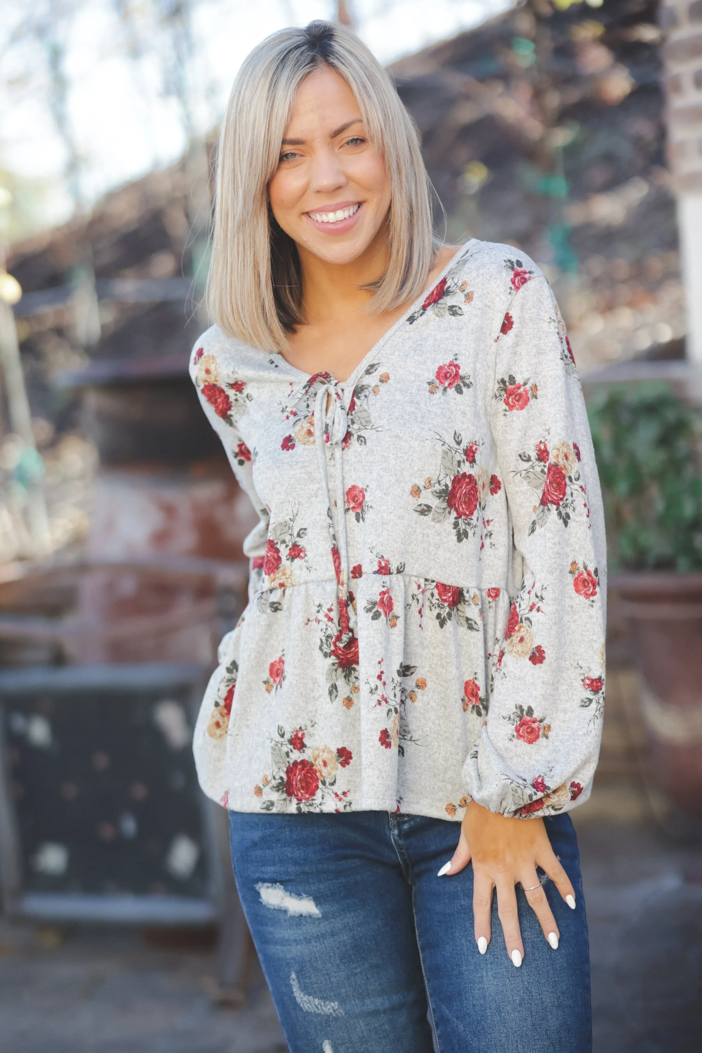 Secret Garden Hacci Peplum