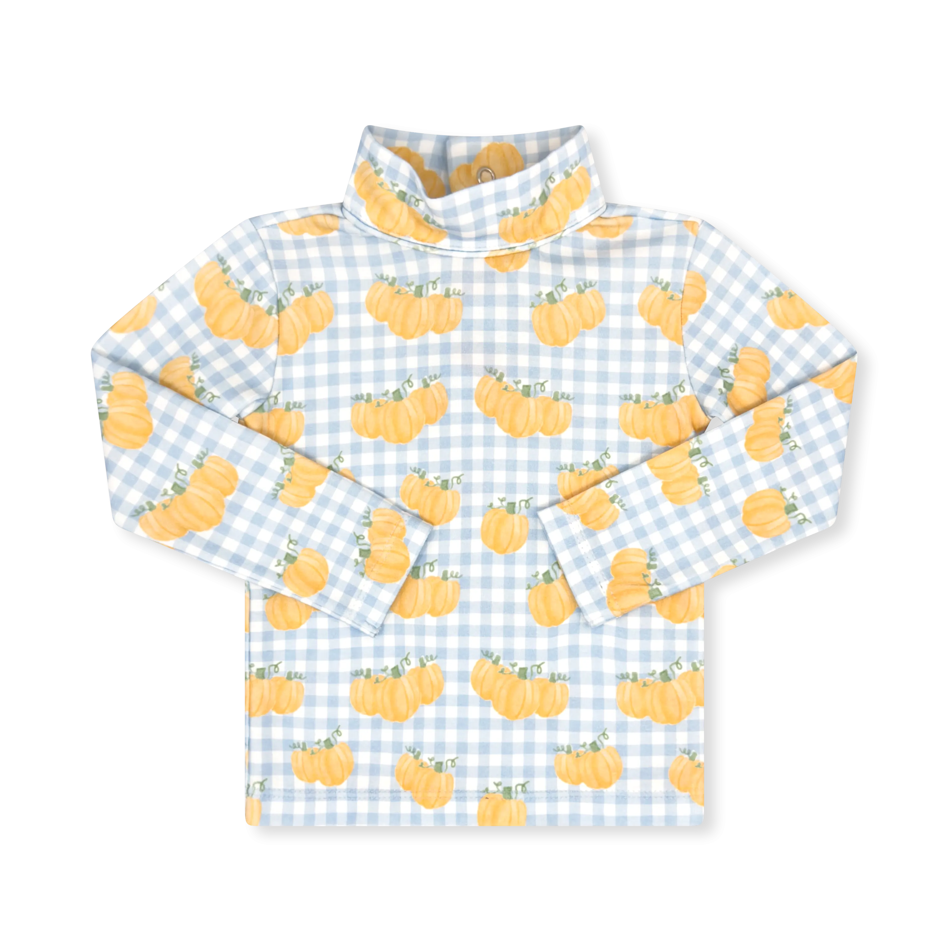 Tiny Tot Turtleneck - Little Pumpkin, Blue